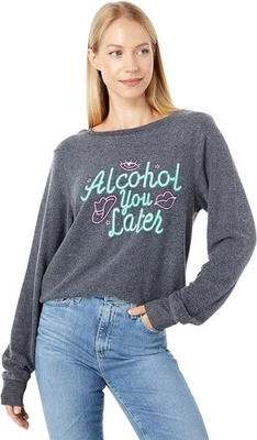 Sudadera Wildfox S Alcohol You Later Hacci 117097 nueva con etiquetas Foto 1 de 2