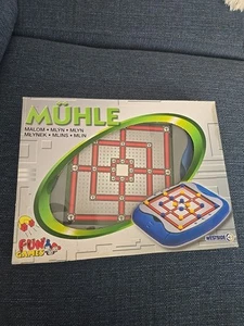 Mühle Spiel Fun Games Westside Magnete Spielfeld Familie - Bild 1 von 6