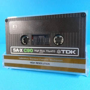 🍒 1x TDK SA-X - C90 * IEC II Type 2 * Tape Cassette Kassette кассета * 1979 - Bild 1 von 4