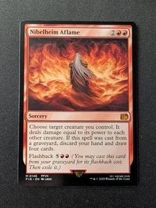 NIBELHEIM AFLAME #146 MTG Final Fantasy - Picture 1 of 2