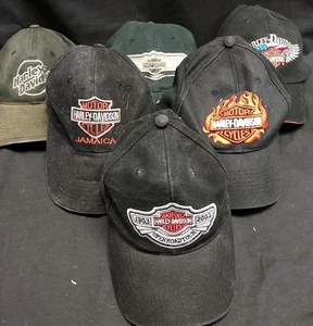 6 Stück Harley Davidson Hüte gebraucht Top Zustand! Baseballmütze - Bild 1 von 12