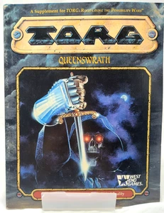 Torg Queenswrath Possibility Wars RPG Game Book Supplement West End Games 1990 - Foto 1 di 3