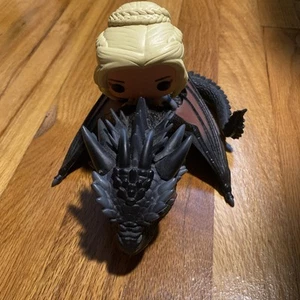 Funko Pop! Rides #15 Game Of Thrones Daenerys And Drogon No Box - Picture 1 of 9