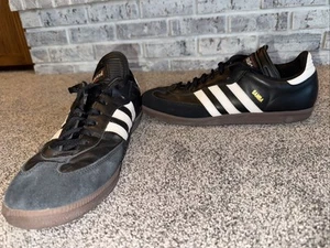 Adidas Herren Samba Classic 034563 Schwarz Freizeitschuhe Sneaker Gr.12 Sauber! - Bild 1 von 8