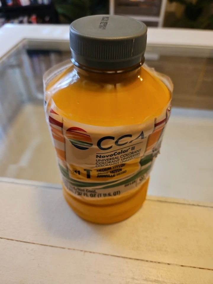 Valspar BRAND 76-8814n QT 1 Quart T Med Yellow NovoColor II