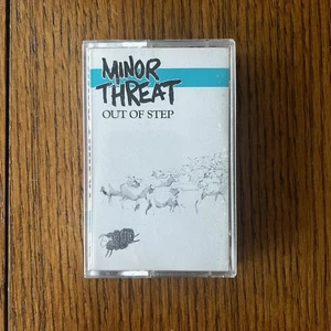 Minor Threat - Out Of Step Cassette 1986 ($6 on Spine) Very Good, Clean - Picture 1 of 4
