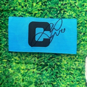 Mauro Zarate Of Argentina, Lazio, Inter & West Ham Signed Captains Armband wCOA - Picture 1 of 1