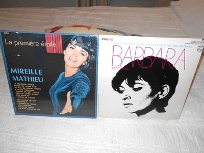 Mireille Mathieu La Premiere Etoile Barbara In Concert Monique Andrée Serf LP NM - Image 1 of 2