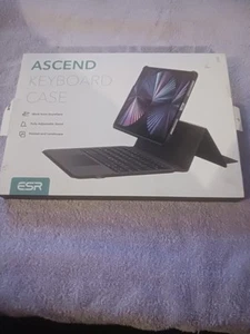 NUOVA CON SCATOLA ESR Ascend Keyboard Case per Apple iPad Air 5/4 & Pro 11 - Nera - Foto 1 di 5