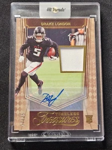 2022 Chronicles - Timeless Treasures Drake London RPA RARE!! /25 (AU, MEM, RC) - Bild 1 von 2