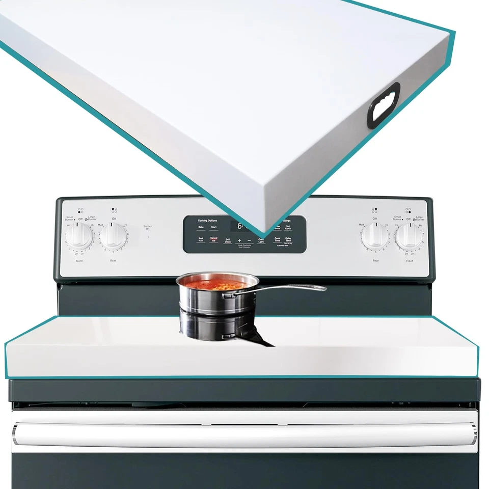 Stainless Steel Stove Top Cover Noodle Board for Burner Stovetop Cooktop, Kit... - Image 1 of 4