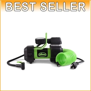 Gonfiatore Pneumatici Effortless 120 Volt con Manometro Analogico e Adattatori Multiuso - Foto 1 di 10