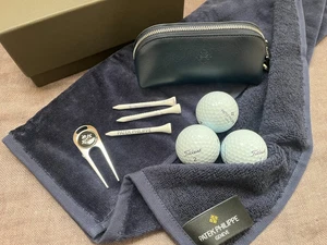 Patek Philippe Golf Set with 3 Titleist Pro golf balls Pouch towel With Box Gift - Picture 1 of 16