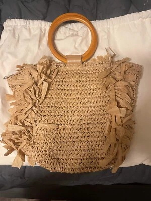 НОВАЯ сумка-тоут Bahia Fabia с бахромой - Изображение 1 из 3