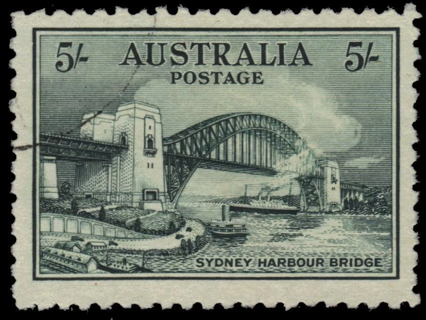 AUSTRALIA 132 (SG143) - Opening of the Sydney Harbour Bridge (pb19566) - Image 1 of 1