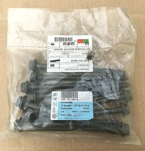 Skoda Cylinder Head Bolts x10 supplied - 036103384B **Genuine New VW Group Parts - Picture 1 of 5