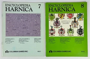 Columbia Games 1984 Encyclopedia Harnica 7 & 8 #6007 #6008 - Picture 1 of 4