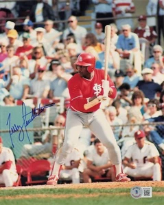 Terry Pendleton Signed 8x10 Photo St Louis Cardinals (BAS AC02234) - Picture 1 of 1