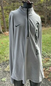 Michigan State Spartans Women's Size M Nike Dri-Fit 1/4 Zip Up Core Pullover VGC - Picture 1 of 12
