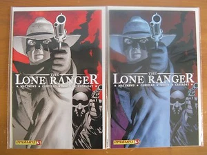 2 THE LONE RANGER COMIC BOOKS - ISSUE #3 - 2 DIFFERENT COVERS - DYNAMITE - NEW - Picture 1 of 1