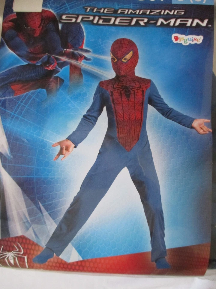 NEW Disguise Boys Halloween Costume SPIDERMAN Bodysuit Child Size Small 6 - Image 1 of 1