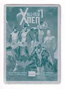Upper Deck Marvel Now! #103 All-New X-Men Cover Cyan Printing Plate #1 1/1 - Picture 1 of 2