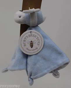 Burt's Bees Baby Blue Hold Me Bio Baumwolle schöne Sicherheitsdecke 11x11 Zoll - Bild 1 von 1