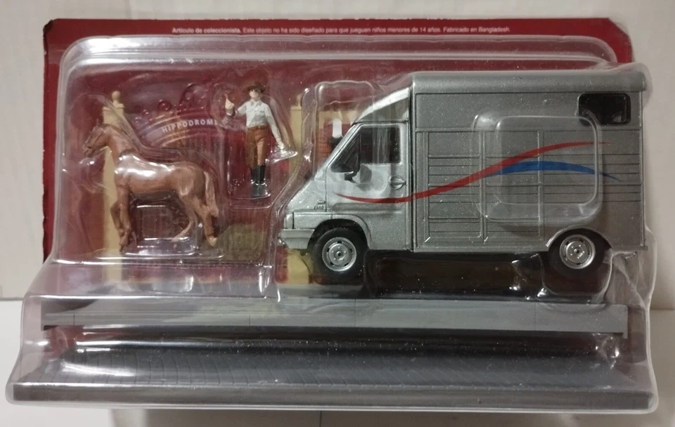 ALTAYA Diorama Renault Master Van L'Eleveur de Chevaux LESPLUS BEAUX UTILITAIRES - Imagen 1 de 1