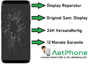 Samsung Galaxy S9 Original Display Reparatur / Glas Tausch SM-G960F - Bild 1 von 1