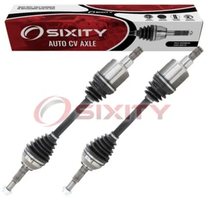 2 pc Sixity Front CV Axle for Chevrolet Trailblazer EXT 2002-2006 rt - Picture 1 of 8