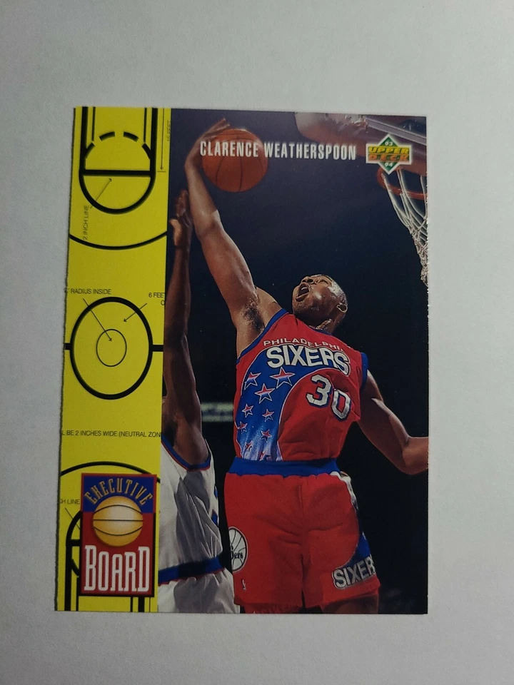 CLARENCE WEATHERSPOON 1993-94 UPPER DECK BASKETBALL CARD # 427 D6914 - Image 1 of 1