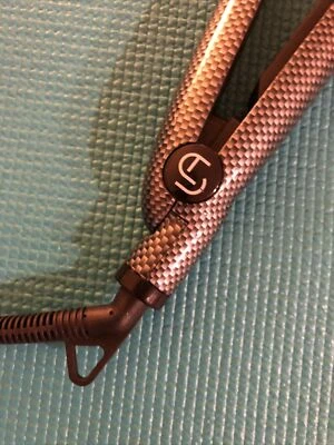 Le Angelique CARETIN Titanium 1" Adjustable Flat Iron Hair Straightener (#H-104) - Image 1 of 4