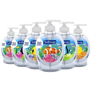 6 Pacs Softsoap Liquid Hand Soap, Aquarium - 7.5 Fl Oz - Picture 1 of 4