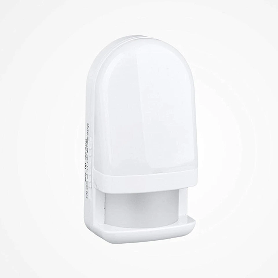 BEWEGUNGSMELDER MIT WEIßEM LED NACHTLICHT FÜR DIE STECKDOSE TRANGO TG11-038