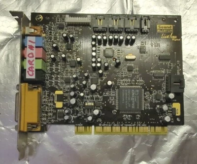 Creative Labs Sound Blaster Live! Sb0220 PCI PC Sound Card - Image 1 of 4