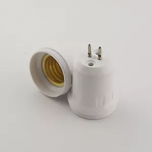 10x MR16 Lamp Socket to E17 Screw Thread LED Bulb Base Converter Adapter Holder - Picture 1 of 6