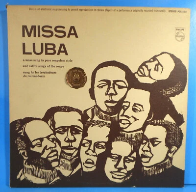 LES TROUBADOURS DU ROI BAUDAUIN MISSA LUBA LP ORIGINAL GREAT CONDITION VG+/VG+!! - Image 1 of 4