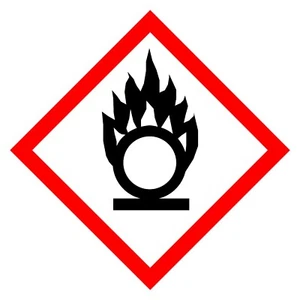 Oxidationsmittel Warnschild oder Aufkleber | DANG0042 - Bild 1 von 2