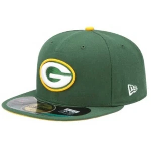 Green Bay Packers New Era On-Field 5950 eng anliegende Mütze - grün - Bild 1 von 1