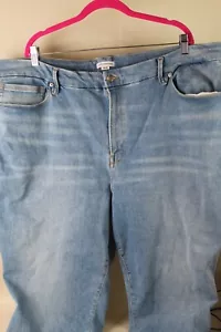 Good American Always Fits Skinny Jeans Womens 28-32 Good Legs Raw Hem Sculpting - Picture 1 of 5
