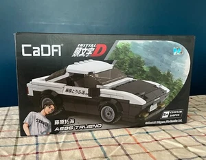 CaDA Initial D Toyota AE86 Trueno Brick Model Car, 280 Pieces, New in Sealed Box - Picture 1 of 21