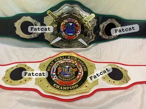 IKF Classic 2016 & 2021 World Classic kick Boxing Wrestling Championship Belt - Picture 1 of 4