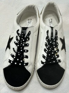 DE COLECCIÓN HAVANA Mujer’s Bianca Moda Tenis Negro Blanco Multi Guijarro 8 - Imagen 1 de 16