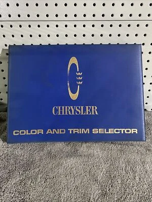 Chrysler 1968 libro selector de colores y molduras New Yorker Newport 300 Foto 1 de 4