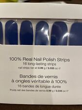 Color Street Nail Polish Strips Greeking Out Blue New