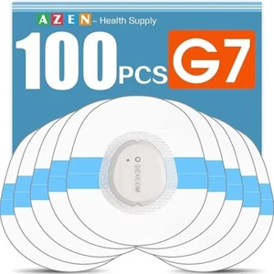 100 pc Dexcom Adhesive Waterproof Patches Transparent Premium Overpatch Flexible - Picture 1 of 4