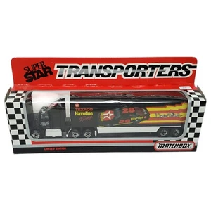 Matchbox Superstar Transporters TEXACO Racing Davey Allison #28 1992 Ltd. NIP B - Picture 1 of 6