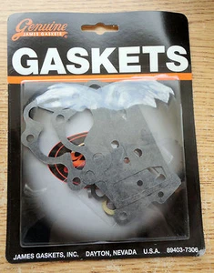 HARLEY OIL PUMP GASKET KIT 81-91 FL BIG TWIN FLT FXR JAMES GASKETS JGI-81-FLH - Picture 1 of 2