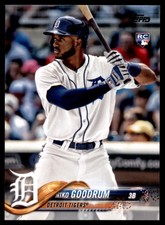 2018 Topps Baseball RC Niko Goodrum #639 Detroit Tigers