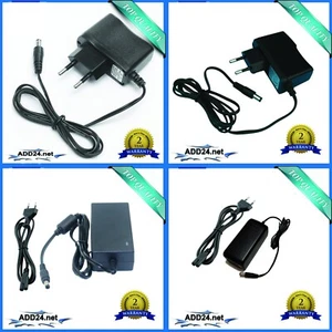 Stecker- Netzteil / Netzgerät für LED 3V, 5V, 9V, 12V, 15V und 24V ( 450mA - 5A) - Bild 1 von 35